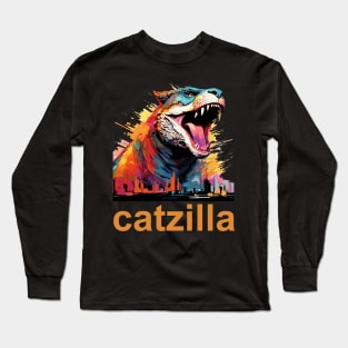 Catzilla Long Sleeve T-Shirt